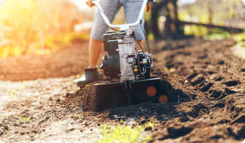 Farming a field